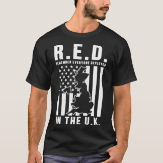 RED Fridayにデプロイされたユーザーを覚え統一されたる Tシャツ