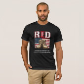 RED Friday Combat Boots T-Shirt  Tシャツ (正面フル)