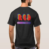 RED Friday Pride ～デプロイされた我々を讃えて Tシャツ (裏面)