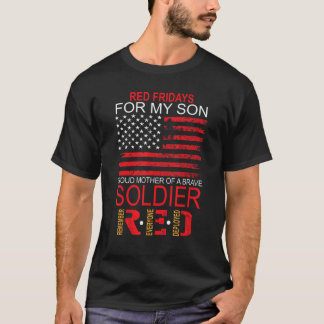Red Friday - Tシャツ誇りを持った母軍隊販売 Tシャツ