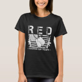 Red fridays remember everyone deployed honoring ou tシャツ (正面)
