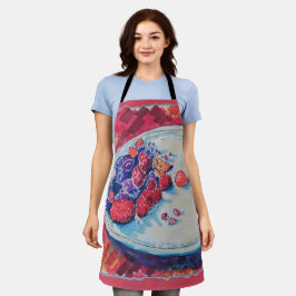 Red Fruits Bowl エプロン