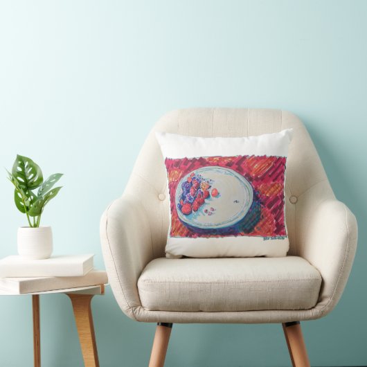 Red Fruits Bowl クッション (椅子)