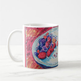 Red Fruits Bowl コーヒーマグカップ