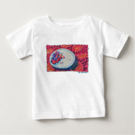 Red Fruits Bowl ベビーTシャツ