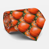 Red Garden Tomatoes Nature Pattern ネクタイ (ロール)
