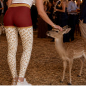 “RED GAZELLE” アクティブウェアレギンス レギンス