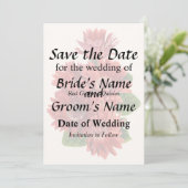 Red Gerbera Daisies セーブザデート (スタンド正面)