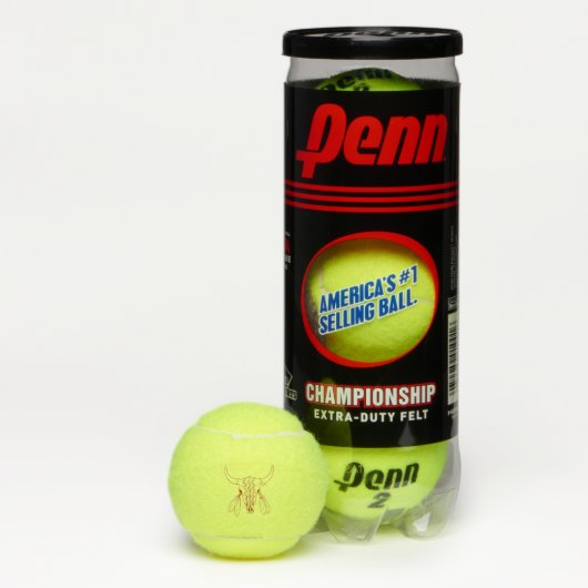 Red Ghost Dance Buffalo line Penn tennis balls テニスボール (ボックス)