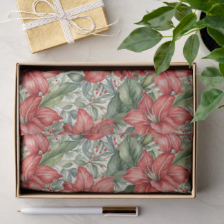 Red Giant Amaryllis Holiday 薄葉紙