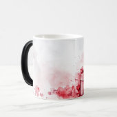 Red Gift and Roses Valentines モーフィングマグカップ (正面左)