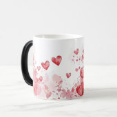 Red Gift and Roses Valentines モーフィングマグカップ (正面左)
