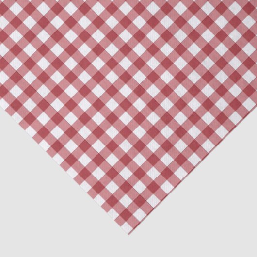 Red Gingham Plaid  薄葉紙 (詳細)