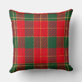 Red Gold and Green Checkered Christmas    クッション (裏面)