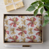 Red Gold Bows Christmas 薄葉紙 (ギフト)