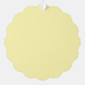 Red & Gold Happy Chinese year of the Horse  オーナメントカード (裏面)