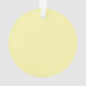 Red & Gold Happy Chinese year of the Horse  オーナメント (裏面)