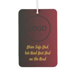 Red Gradient Lion City Car Air Freshener カーエアーフレッシュナー