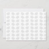 Red Graduation  Announcement 案内状 (裏面)