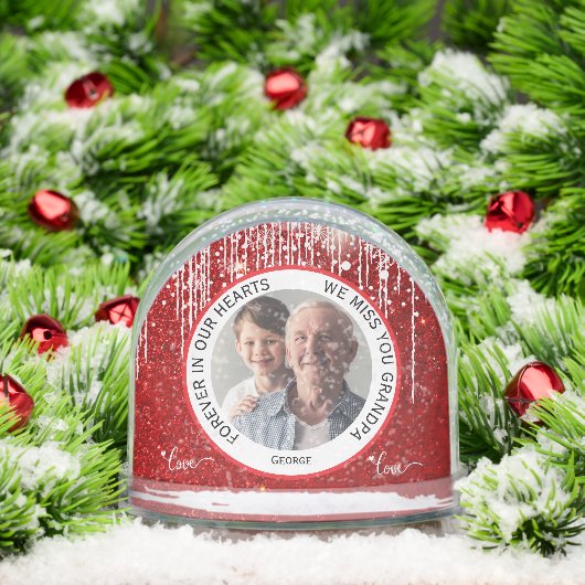 Red Grandpa Forever in Our Hearts Memorial  (クリスマス)