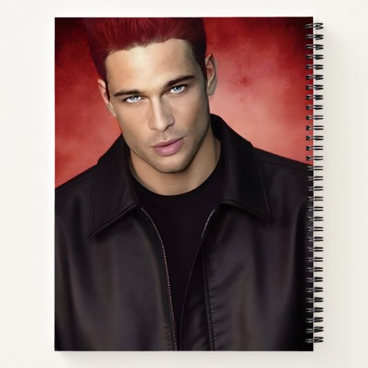 Red Gravity notebook ノートブック (裏面)