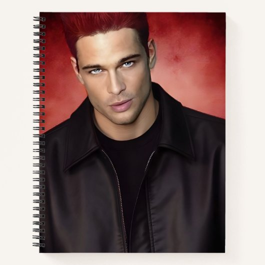 Red Gravity notebook ノートブック (正面)