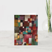 Red GreenとViolet-Yellowのリズム、Paul Klee Art カード (正面)