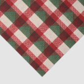 Red Green Buffalo Plaid Christmas 薄葉紙 (詳細)
