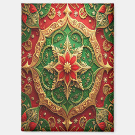 Red Green Decorative Christmas Holiday Magnet マグネット