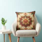 Red Green Decorative Christmas Throw Pillow クッション (椅子)