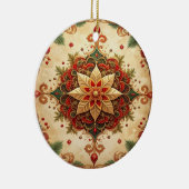 Red Green Decorative Holiday Ornament セラミックオーナメント (右)