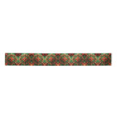 Red Green Decorative Holiday Satin Ribbon サテンリボン (正面)