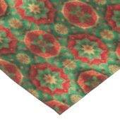 Red Green Decorative Holiday Tablecloth テーブルクロス (アングル)