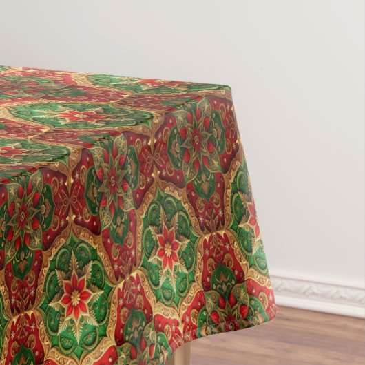 Red Green Decorative Holiday Tablecloth テーブルクロス (インサイチュ)