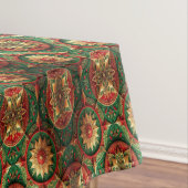 Red Green Decorative Holiday Tablecloth テーブルクロス (インサイチュ)