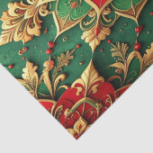 Red Green Decorative Holiday Tissue Paper 薄葉紙 (詳細)