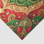 Red Green Decorative Holiday Tissue Paper 薄葉紙 (詳細)