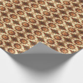 Red Green Decorative Holiday Wrapping Paper ラッピングペーパー (角)