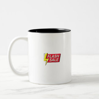 Red Green Pink White Blue Cute and Playful Hand-dr ツートーンマグカップ