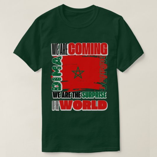 Red & Green Spirit Tシャツ (デザイン正面)
