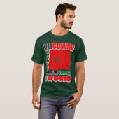 Red & Green Spirit Tシャツ (正面フル)