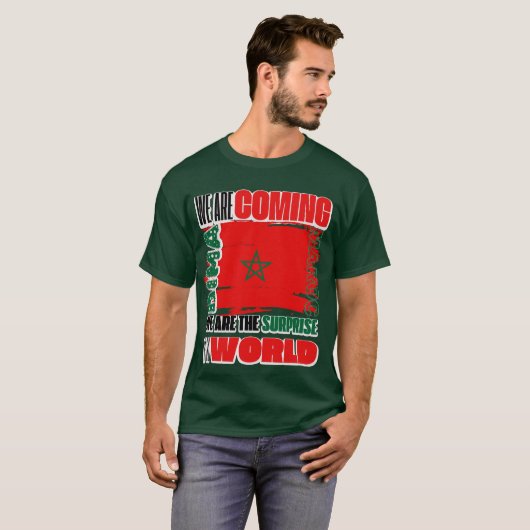 Red & Green Spirit Tシャツ (正面フル)
