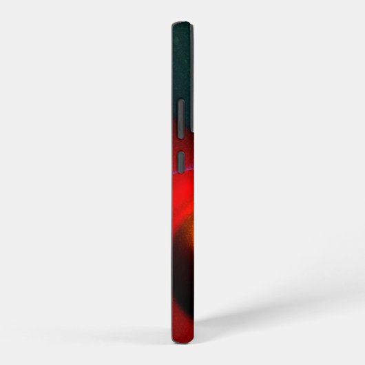 Red Green Yin Yang Modern Abstract Art Pattern #20 Samsung Galaxyケース (右側面)