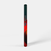 Red Green Yin Yang Modern Abstract Art Pattern #20 Samsung Galaxyケース (右側面)