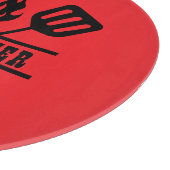 Red Grillmaster Utensil カッティングボード (角)