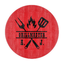 Red Grillmaster Utensil カッティングボード