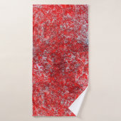Red grunge textureabstract,ancient,art,background, バスタオル (バスタオル)