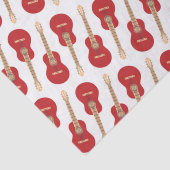 Red Guitar Pattern 薄葉紙 (詳細)