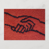 red hands ポストカード (正面)