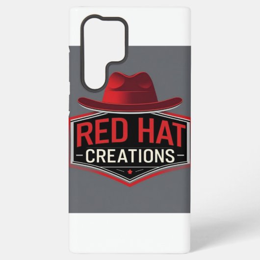 Red Hat Creations ロゴ モバイルケース Samsung Galaxyケース (裏面)